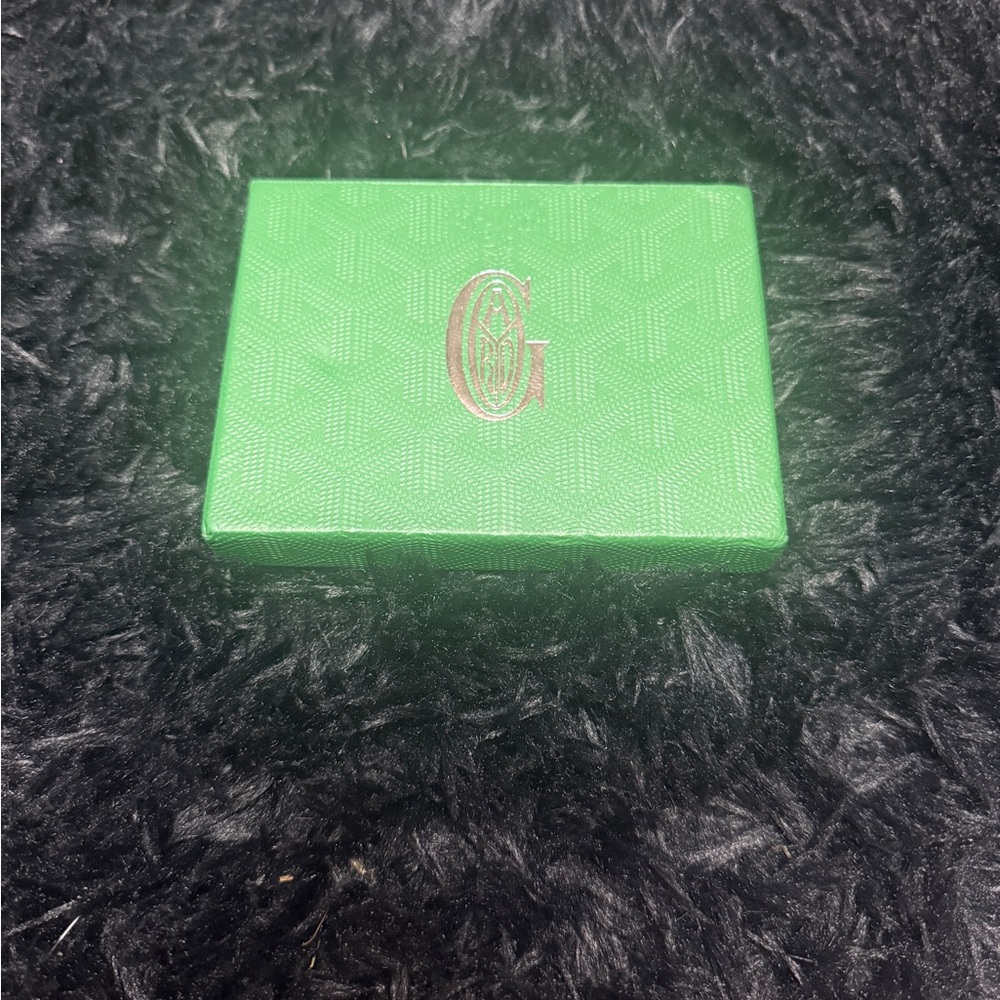 Goyard Yellow Card Holder